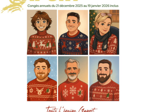 C’est bientôt l’heure des congés pour Gaport